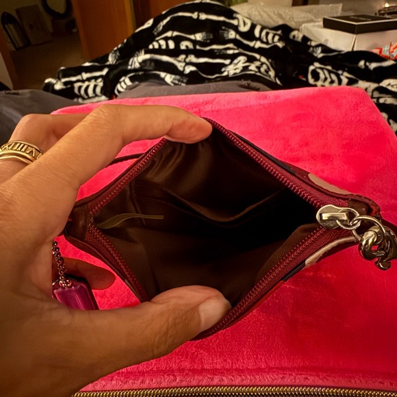 Coach Signature Circle Print Wristlet - Multi/Brown - Picture 3 of 4